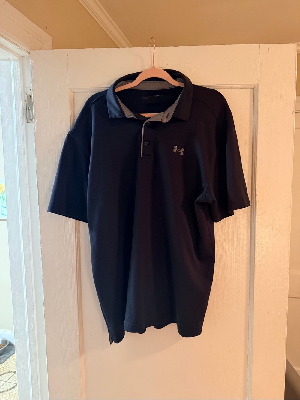 🏌️‍♂️⚫ Under Armour Performance Polo | Black/Gray | XLT Extra Large Tall